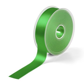 Satin ribbon 25 mm grass green #PR982042