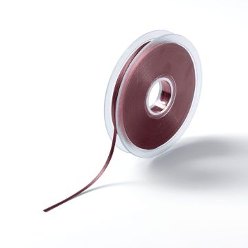 Satin ribbon 3 mm bordeaux