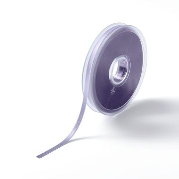 Satin ribbon 6 mm lilac