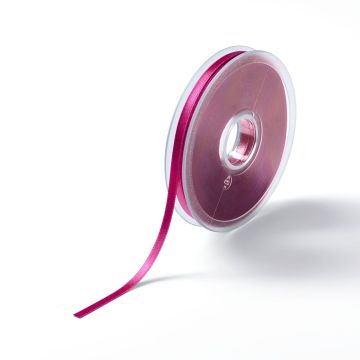 Satin ribbon 6mm pink