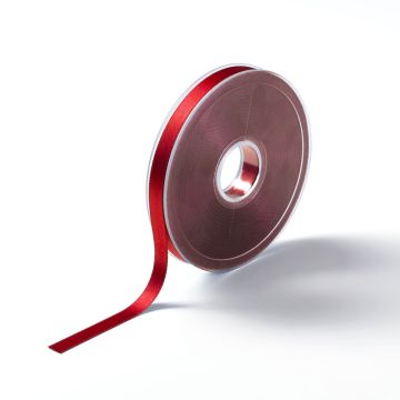 Satin ribbon 10 mm red #PR982471