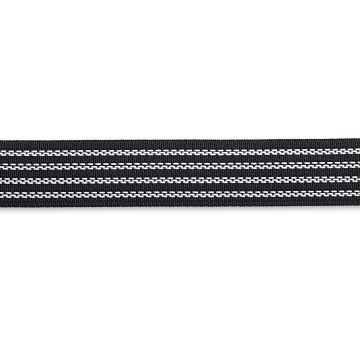 Elastic Waistband non-slip 25 mm black #PR996405