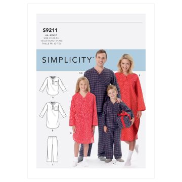 Simplicity patroon 9211