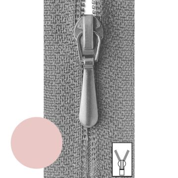 Zipper S40 (S2) 60 cm Pink #R718-0060-S40