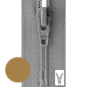 Zipper S40 (S1) 15 cm Camel