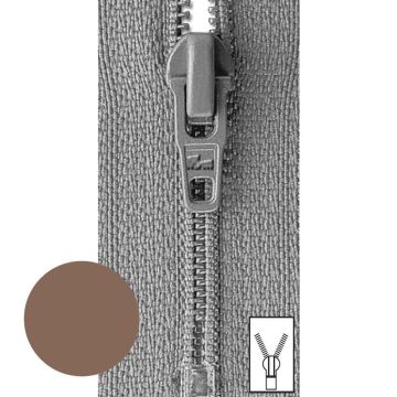Zipper S40 (S1) 20 cm Nougat Brown