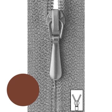 Zipper S40 (S2) 30 cm Chestnut Brown