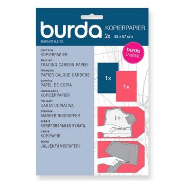 Burda Tracingpaper blue/red