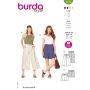 Burda Style Pattern 6138 Misses' Culottes, Trousers, Pants