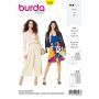 Burda Style Pattern 6226 Misses' Bermudas – Culottes – Pleats at Waistband
