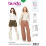 Burda B6735 Women's Trousers Sewing Pattern