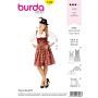Burda Style B7443 Dirndl Dress Sewing Pattern