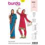 Burda B7701 Traditional Sari Sewing Pattern