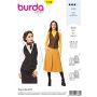 Burda B7769 Vest Sewing Pattern