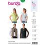 Burda B7810 Vest Sewing Pattern