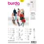Burda B8576 Doll Clothes Sewing Pattern