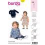 Burda Style Pattern B9347 Baby's Dress and Bodysuit