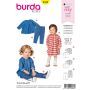 Burda Style Pattern B9348 Baby's Loose Dress