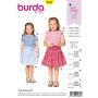 Burda Style Pattern B9364 Child shirt and Elastic Skirt