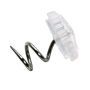 Loose Cover Pins brass Twist silver col #PR021400