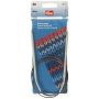Circular Knitting Pins alu  pearl grey 80 cm 4.50 mm