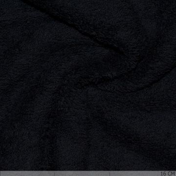 Double-Loop Terry Cloth Black