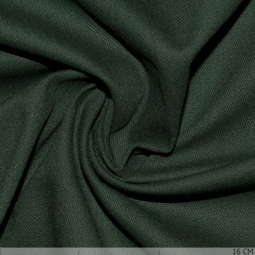 Dark Green Cotton Canvas