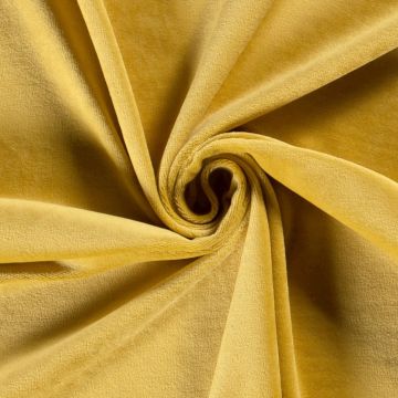Nicky Velours yellow khaki