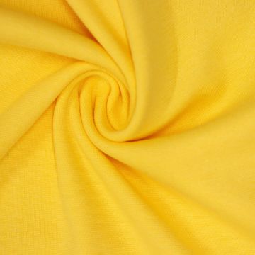 Rib Knit Trim Fine Yellow