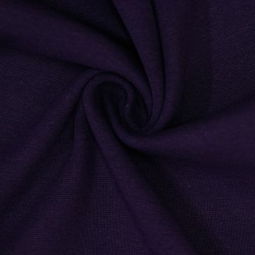 Rib Knit Trim Fine Purple