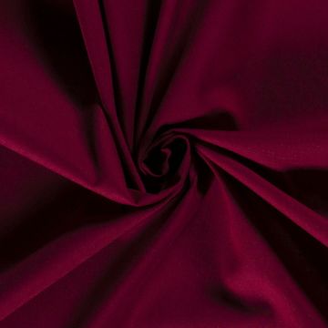 Basic Uni Cotton Bordeaux