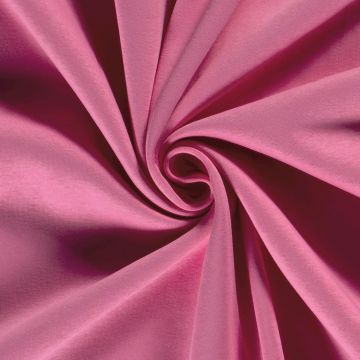 Heavy brushed jogging fabric pink