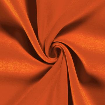 Heavy brushed jogging fabric orange