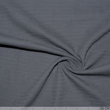 Jacquard Waffle Fabric Grey