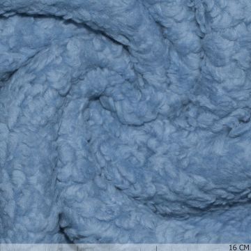 Teddy Cotton Coloured Dusty Blue