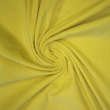 Corduroy Stretch Washed yellow