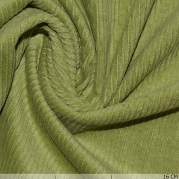 Corduroy Stretch Washed Lime #19353-263