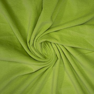 Corduroy Stretch Washed apple green