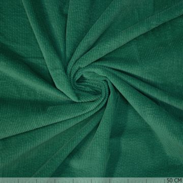 Corduroy Stretch Washed Green