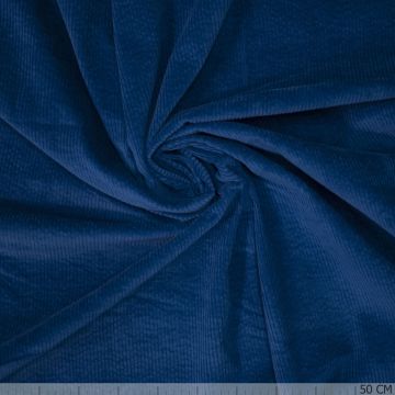 Corduroy Stretch Washed dark cobalt