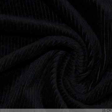 Corduroy Stretch Washed Black
