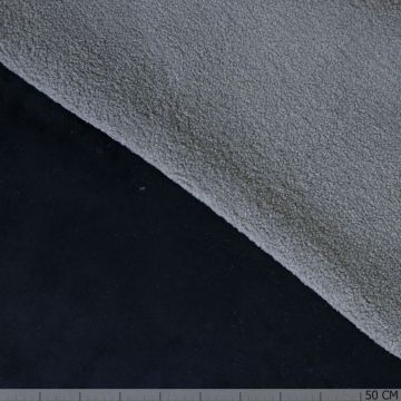 Lammy Suedine Teddy Black-Grey