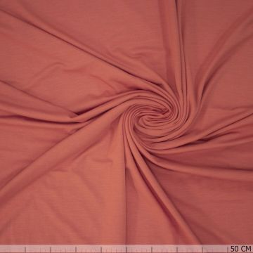 Bamboo jersey dark apricot