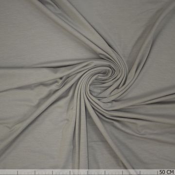 Light grey bamboo jersey