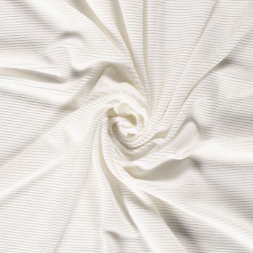 Nicky Stretch Rib Small White