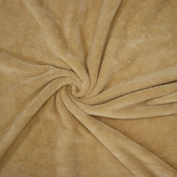 Bamboo Wellness towelling fleece camel