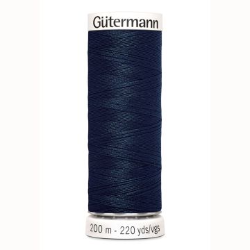 Gütermann Dark Blue 200m #G487-200
