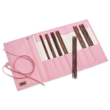 PRYM double-pointed knitting needles 2p. Natural set rosé 2-4.5 223807