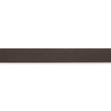 Satin ribbon 15 mm dark brown #PR981925