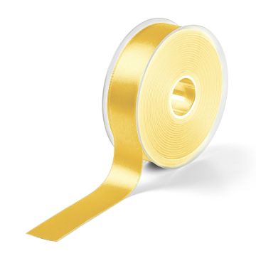 Satin ribbon 25 mm gold #PR982020